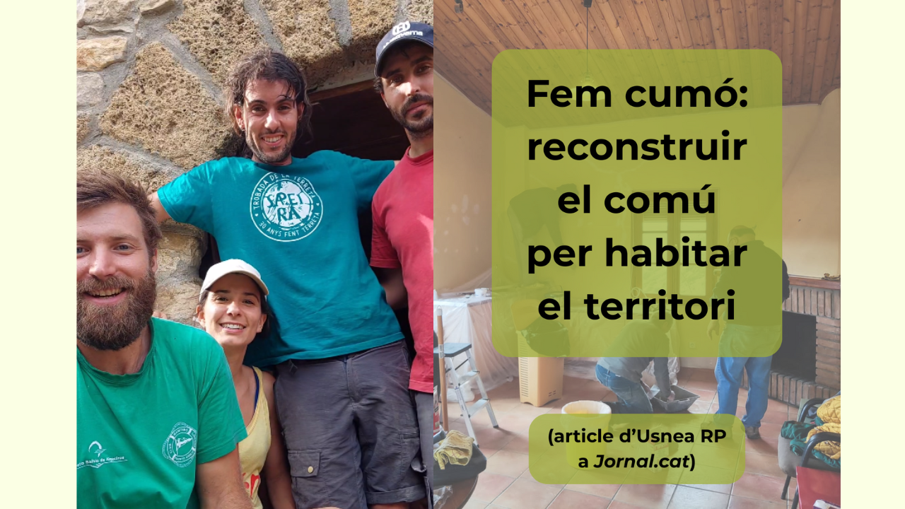 Usnea RP: “El comú no és només l’objectiu, sinó també el camí”