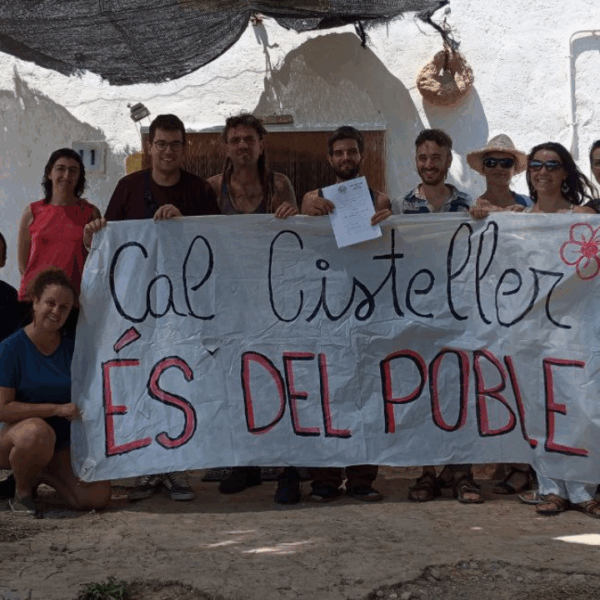 Cal Cisteller és del poble! Hem firmat la compra de la finca