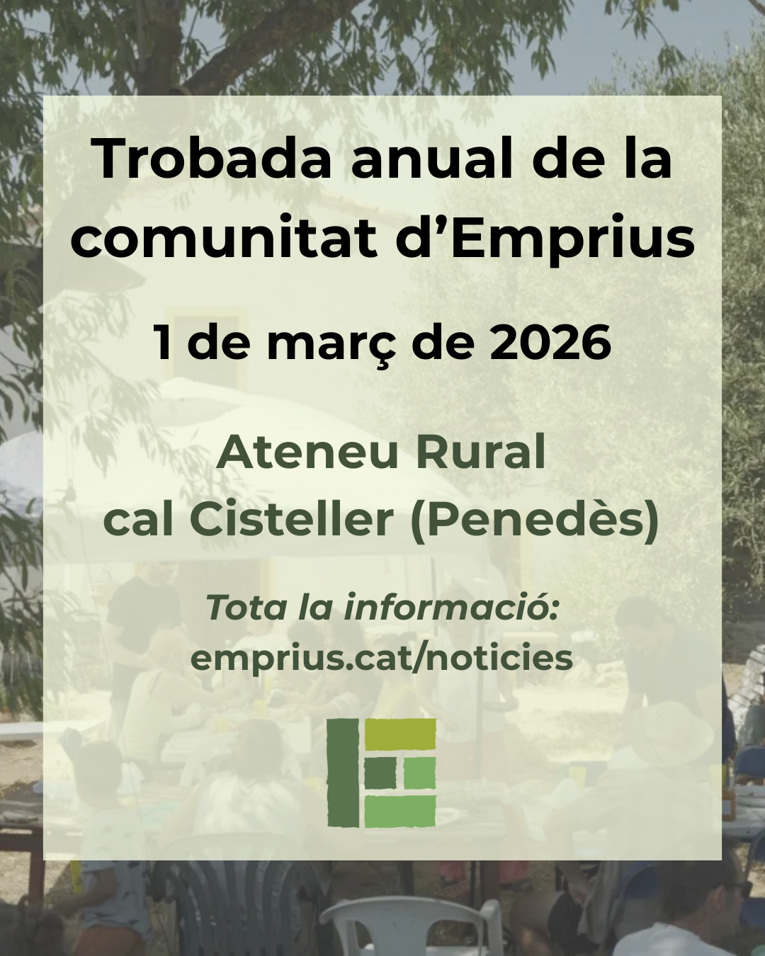 1 de març: Trobada anual de la Comunitat d’Emprius