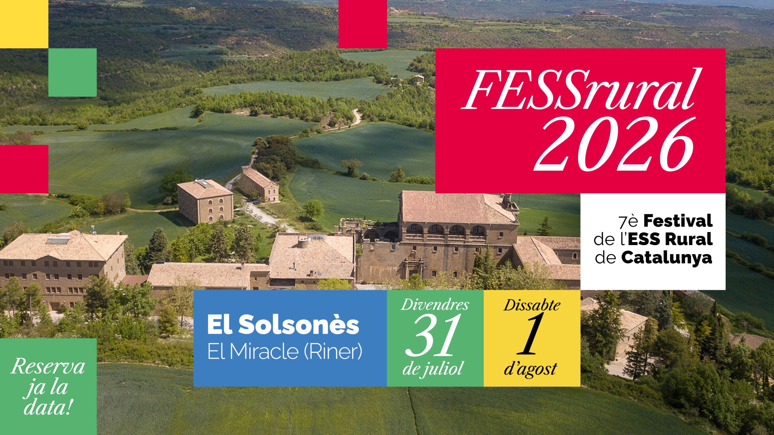 FESSrural 2026: 31 de juliol i 1 d’agost al Solsonès